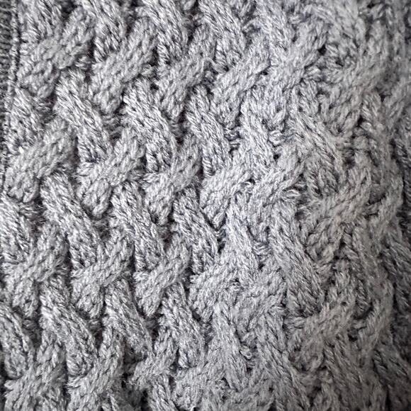 Willow Ridge Knit Sweater Vest Womens LARGE Vintage Blue Preppy 90s Twee Classic - Picture 4 of 8